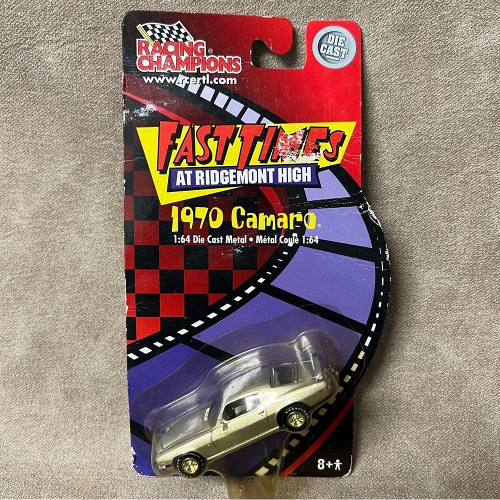FAST TIMES AT RIDGEMONT HIGH 1970 CAMARO SILVER RACING CHAMPIONS 2003 DIE CAST.